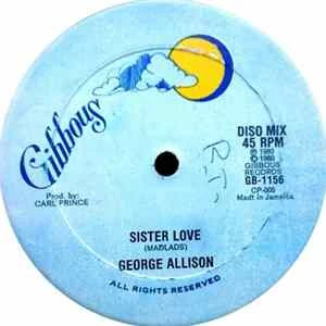 🎼 George Allison - Sister Love Album