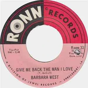 🎼 Barbara West - Give Me Back The Man I Love / Congratulations Baby Album