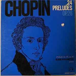 🎼 Chopin, Vlado Perlemuter - 24 Préludes Op. 28 / Prélude No. 25, Op. 45 Album