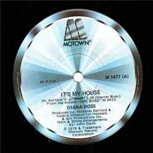 🎼 Diana Ross - It's My House Album